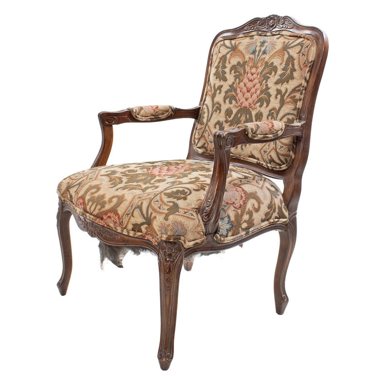 French Style Open Armchair