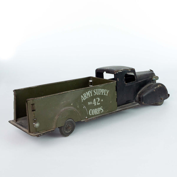 Pressed Steel Army Supply Truck