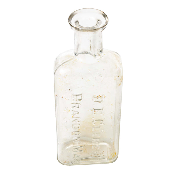 D.E. Clement Apothecary Bottle