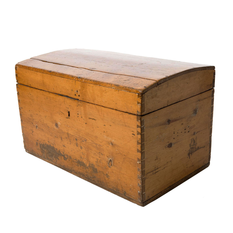 Pine Chest with Dovetail Corners (As Is)
