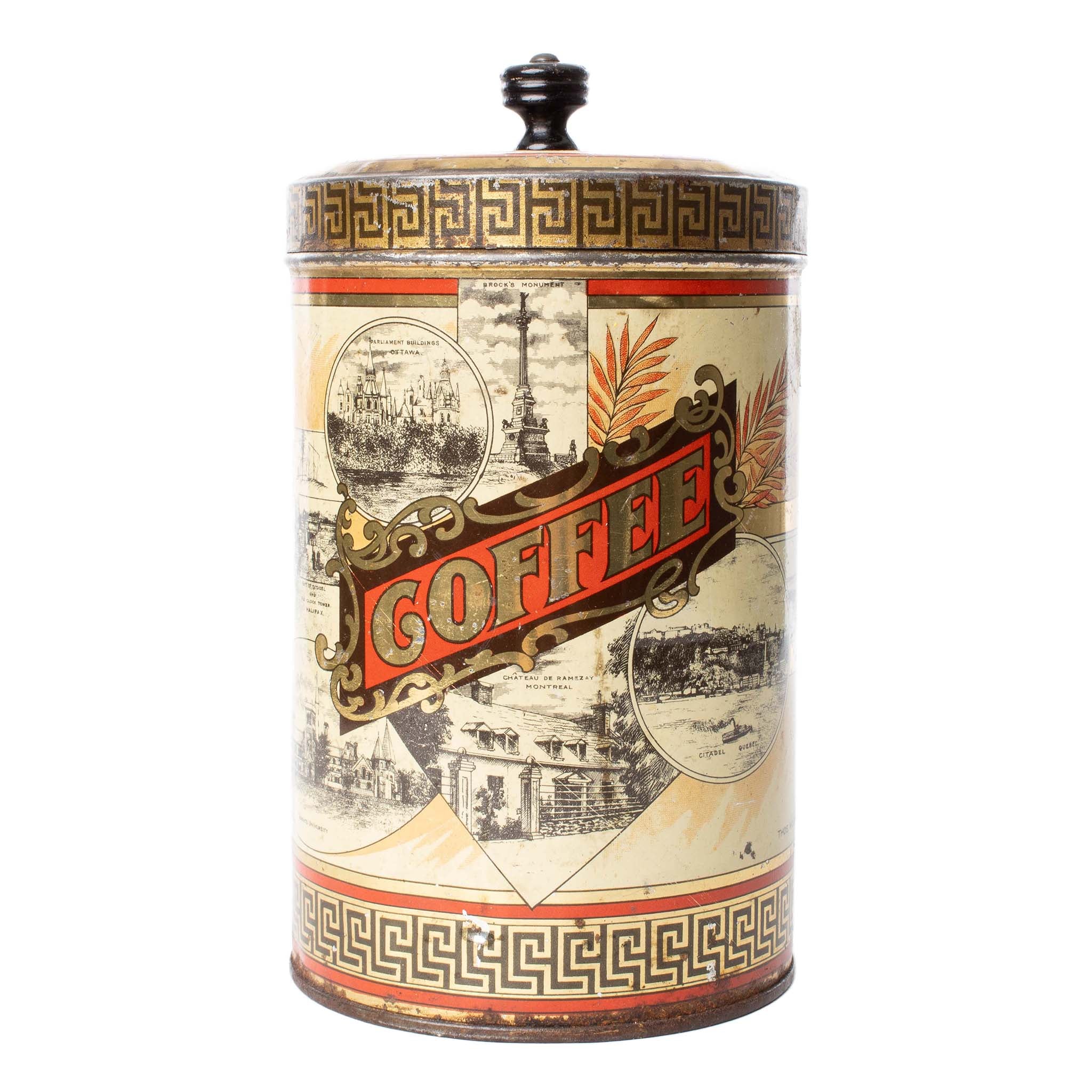 Wood's Canadian Souvenir Coffee Tin – Iron Crow