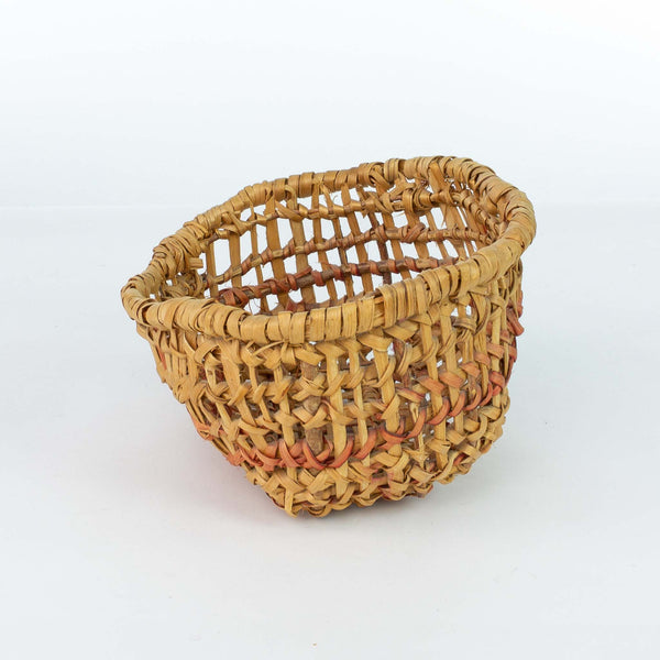 Small Oval Handmade Weaved Basket