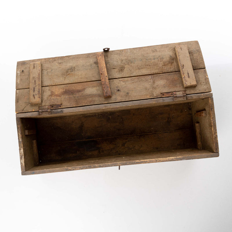Tool Box with Original Paint from Yarmouth, Nova Scotia