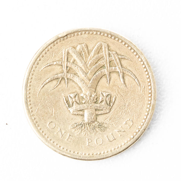 British One Pound Coin - 1985