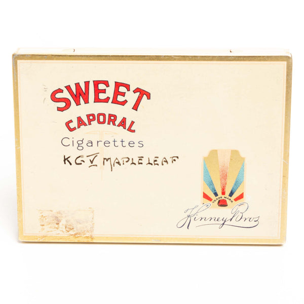 Sweet Caporal Flat Cigarette Tin