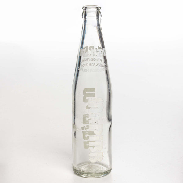 Mr. Pibb Glass Bottle