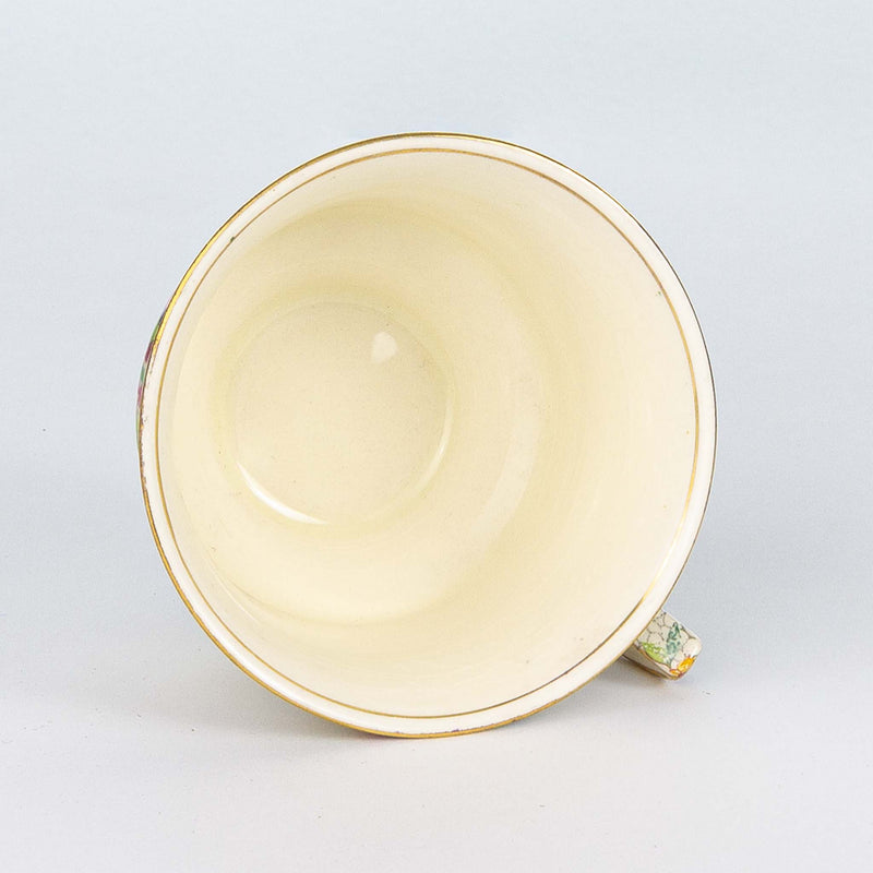 Royal Winton White Fireglow Teacup & Saucer