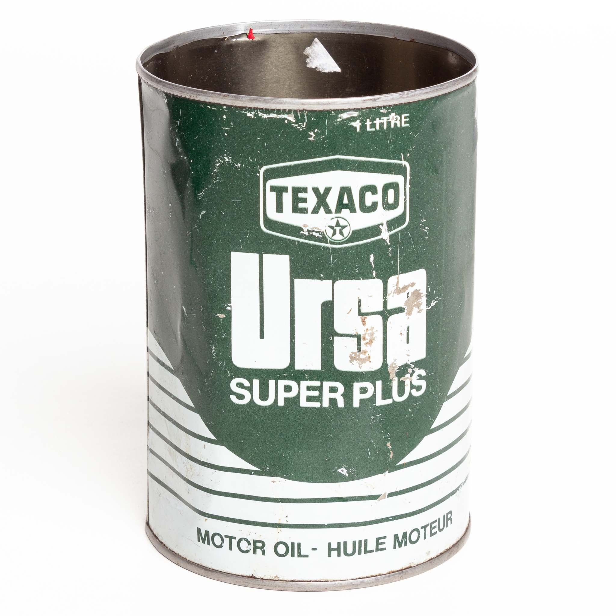 Texaco Ursa Super Plus Motor Oil 1 Qt No Top – Iron Crow