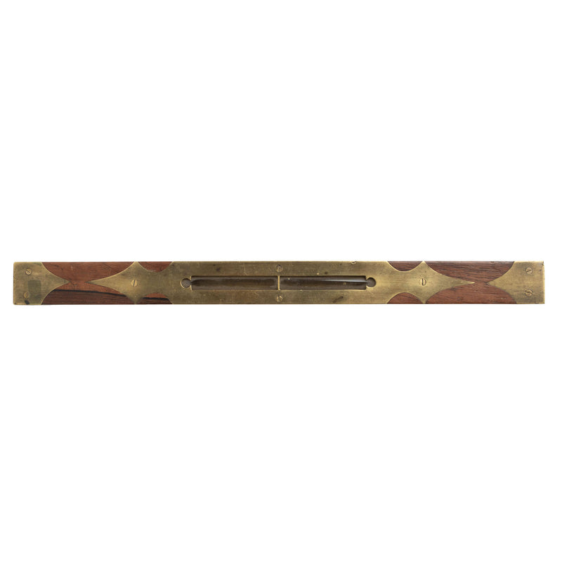 15" Rosewood and Brass Level