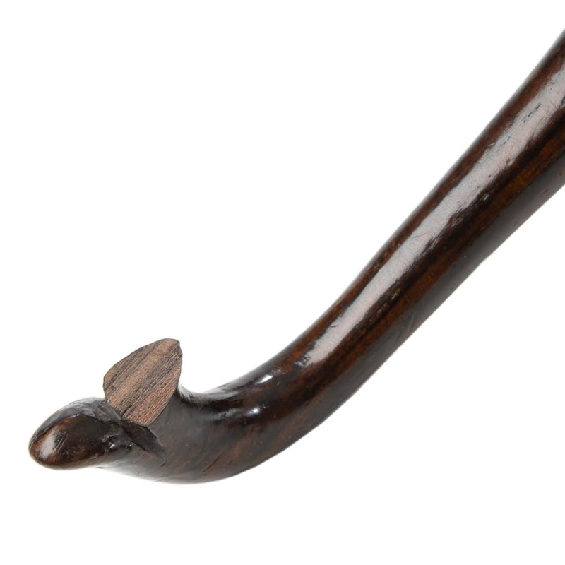 Black Victorian Collapsable Tassel Parasol with Wood Handle (As Is)