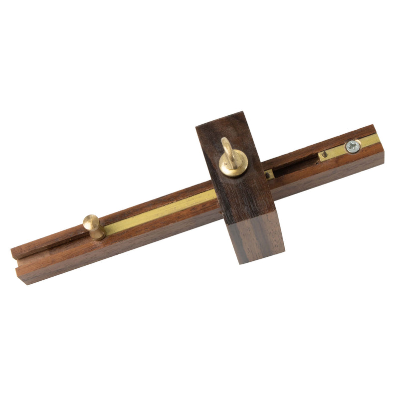 Crown Tools Rosewood and Brass Mortice Gauge