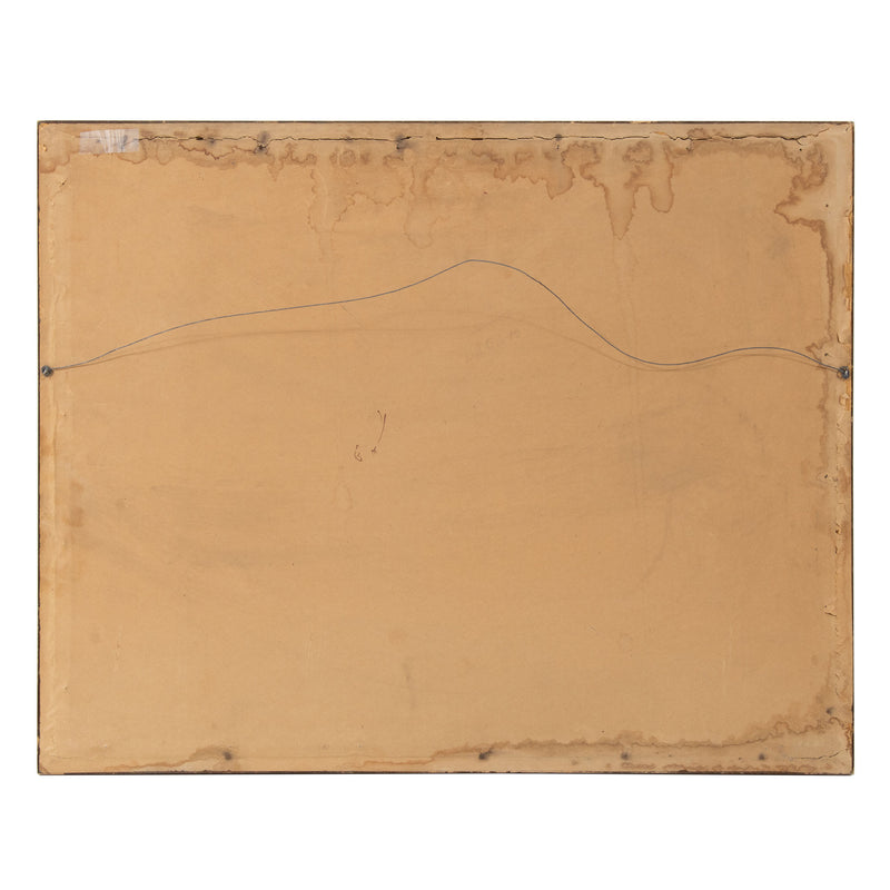 Framed Etching Print by W.H. Boucher of "Darby and Joan." by W. Dendy Sadler