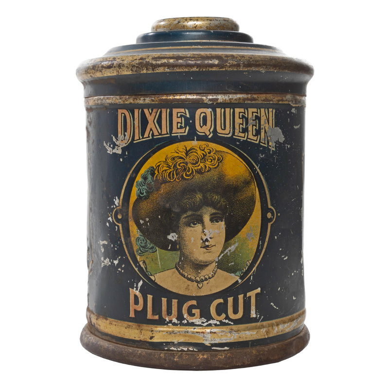 Dixie Queen Plug Cut Tobacco Tin