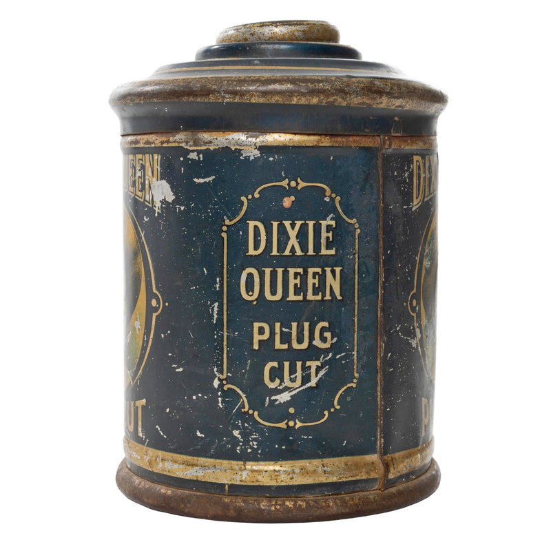 Dixie Queen Plug Cut Tobacco Tin