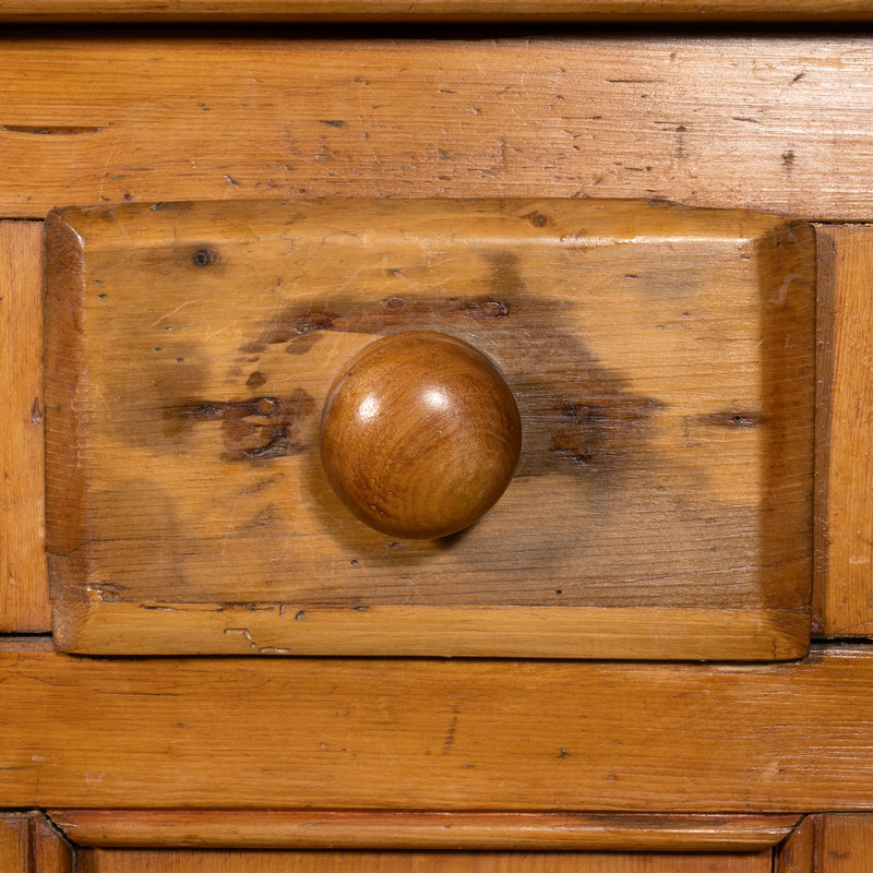 English Victorian Pine Welsh Dresser