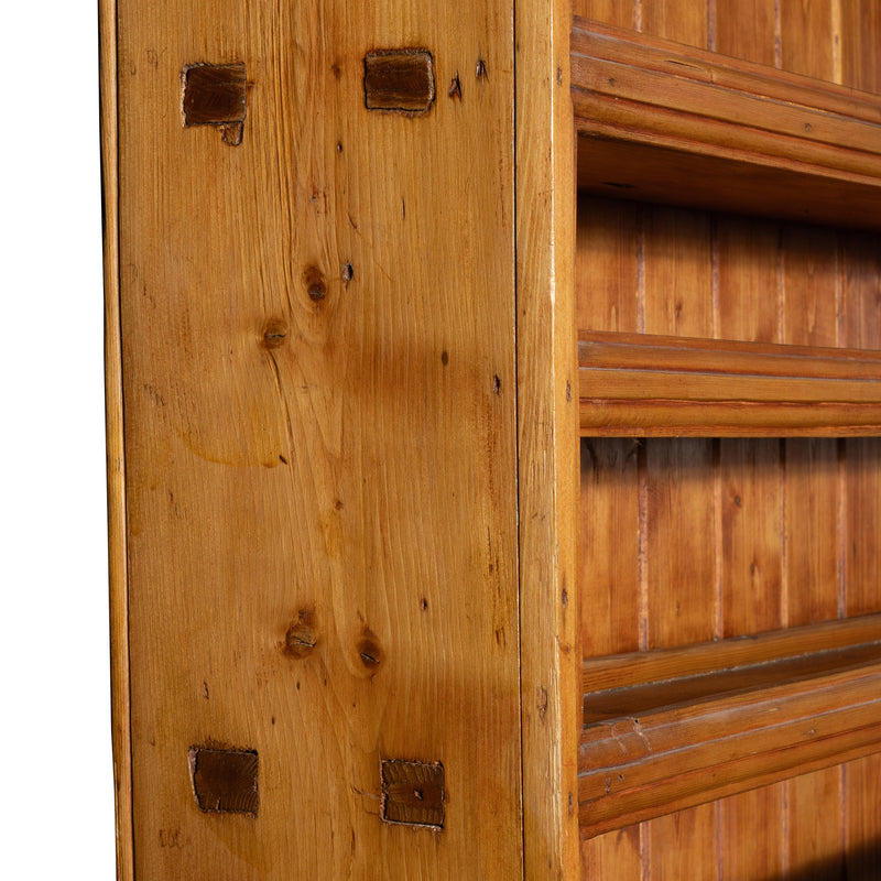 English Victorian Pine Welsh Dresser