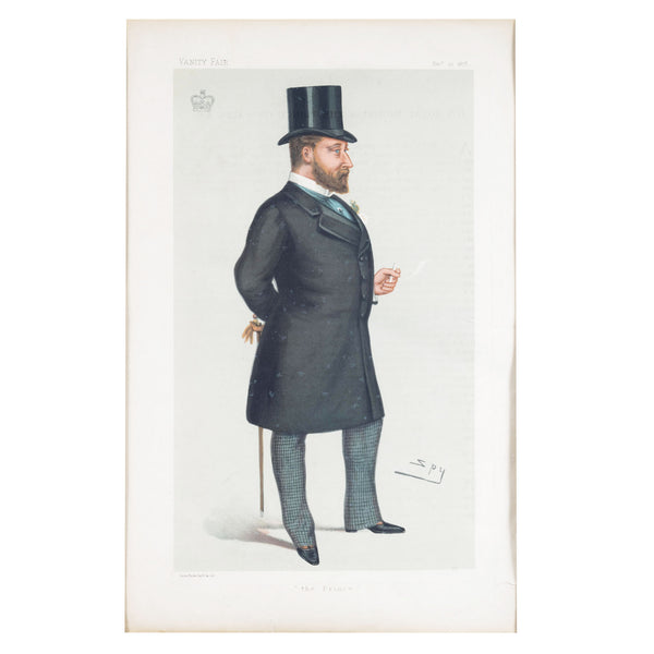 Framed Vanity Fair Prints "The Prince" & "The Little Rascal"