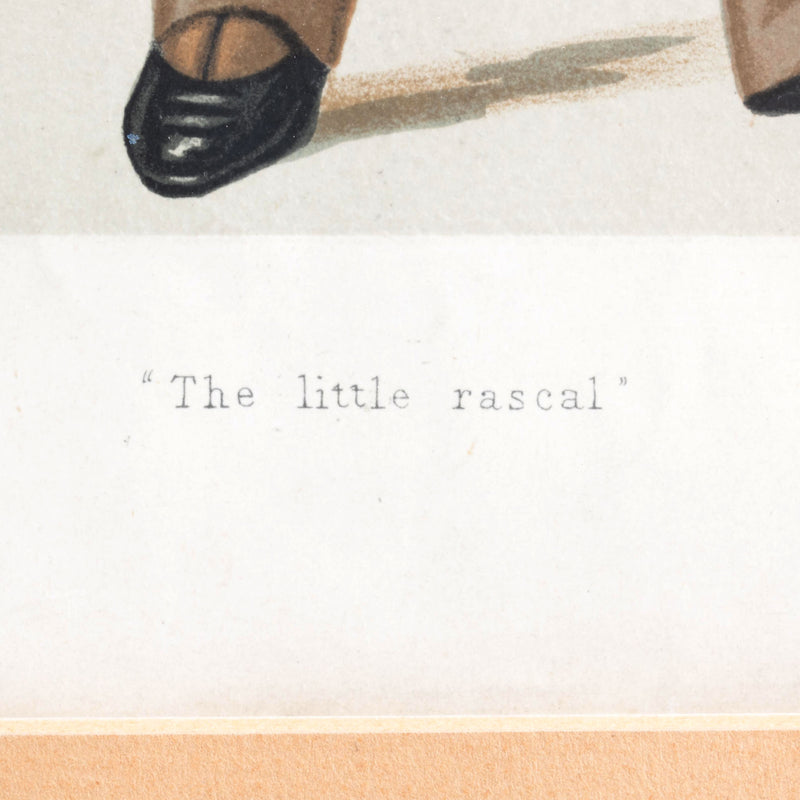 Framed Vanity Fair Prints "The Prince" & "The Little Rascal"