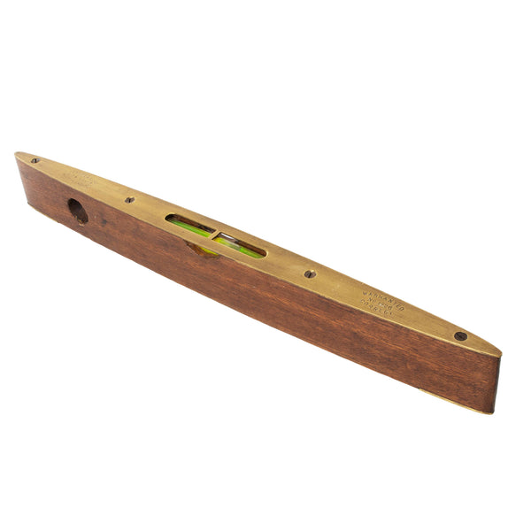 J. Rabone & Sons No.1626 12" Mahogany and Brass Torpedo Level