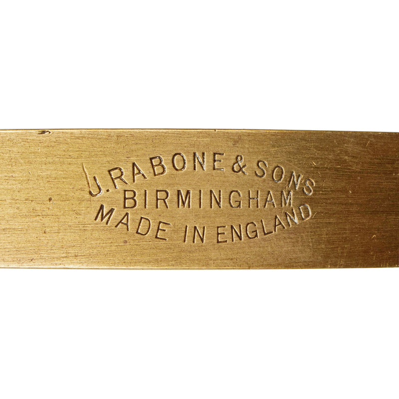 J. Rabone & Sons No.1626 12" Mahogany and Brass Torpedo Level