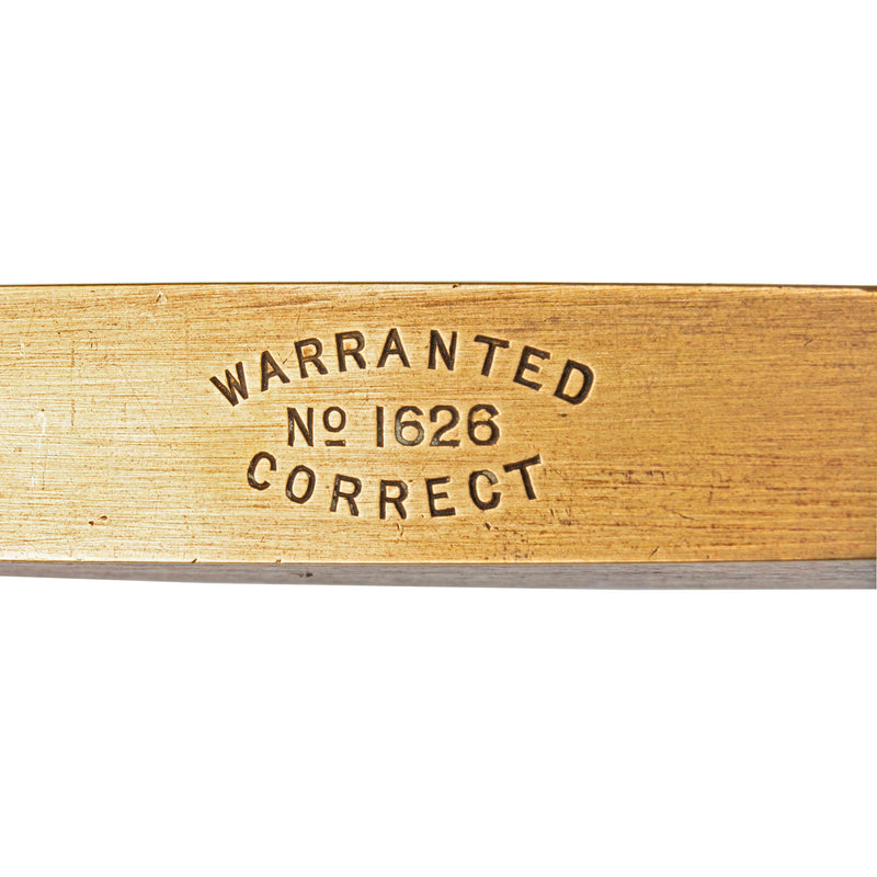 J. Rabone & Sons No.1626 12" Mahogany and Brass Torpedo Level