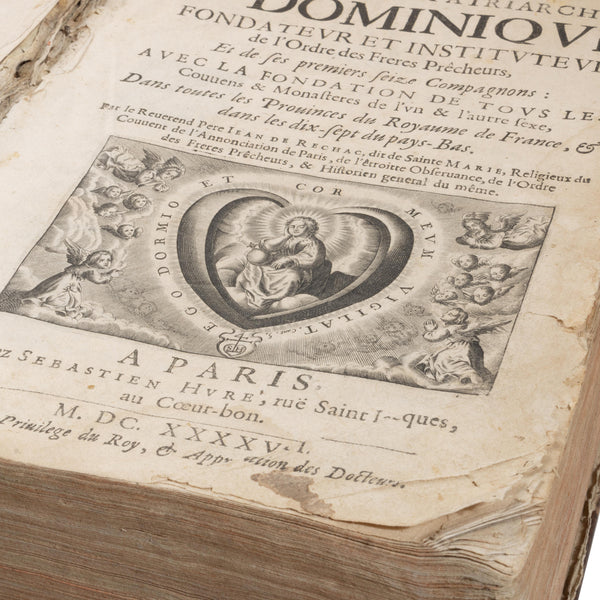 "La Vie du Glorieux Patriarche S. Dominique" (The Life of the Glorious Patriarch S Dominic)