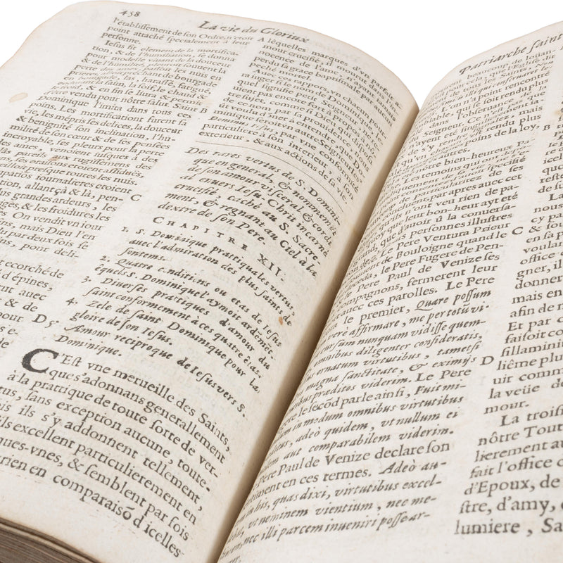 "La Vie du Glorieux Patriarche S. Dominique" (The Life of the Glorious Patriarch S Dominic)