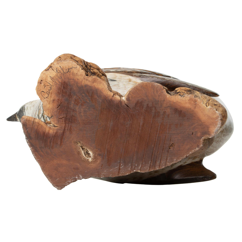 Lifesize Sharp Tail Grouse Carving
