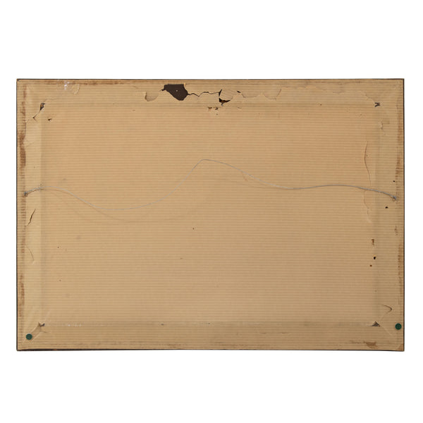 Edwardian Lithograph Print of "Love is Blind" by Maude Goodman