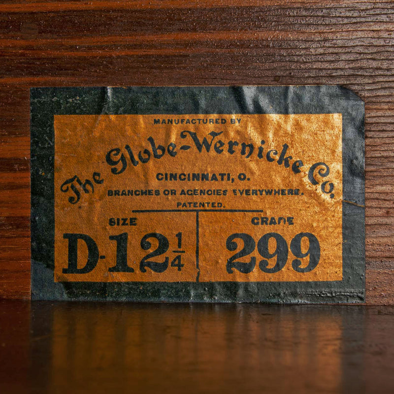 Oak 4-Stack "Grade 299" Barrister Bookcase w/ Step-Back Upper (6pcs.)