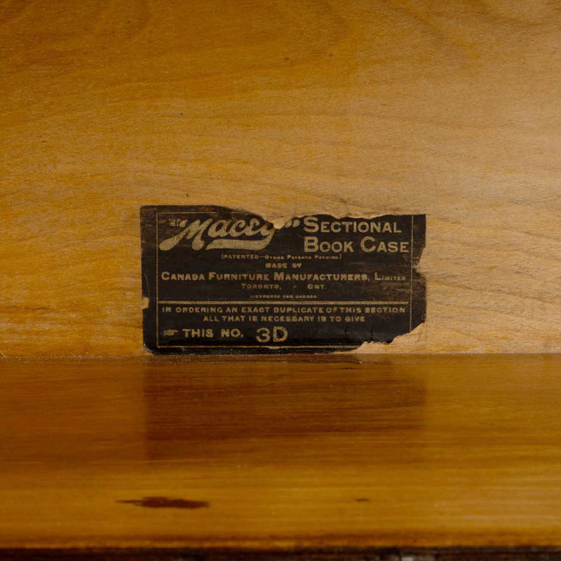 Oak 5-Stack Barrister Bookcase w/ Lower Drawer (7pcs.)