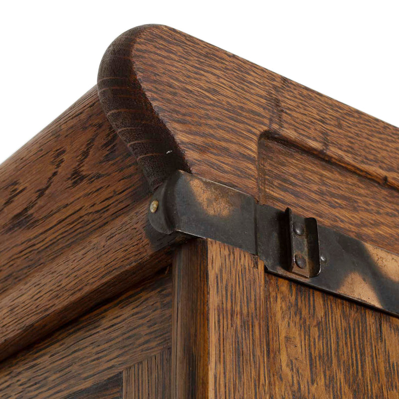 Oak 5-Stack Barrister Bookcase w/ Lower Drawer (7pcs.)