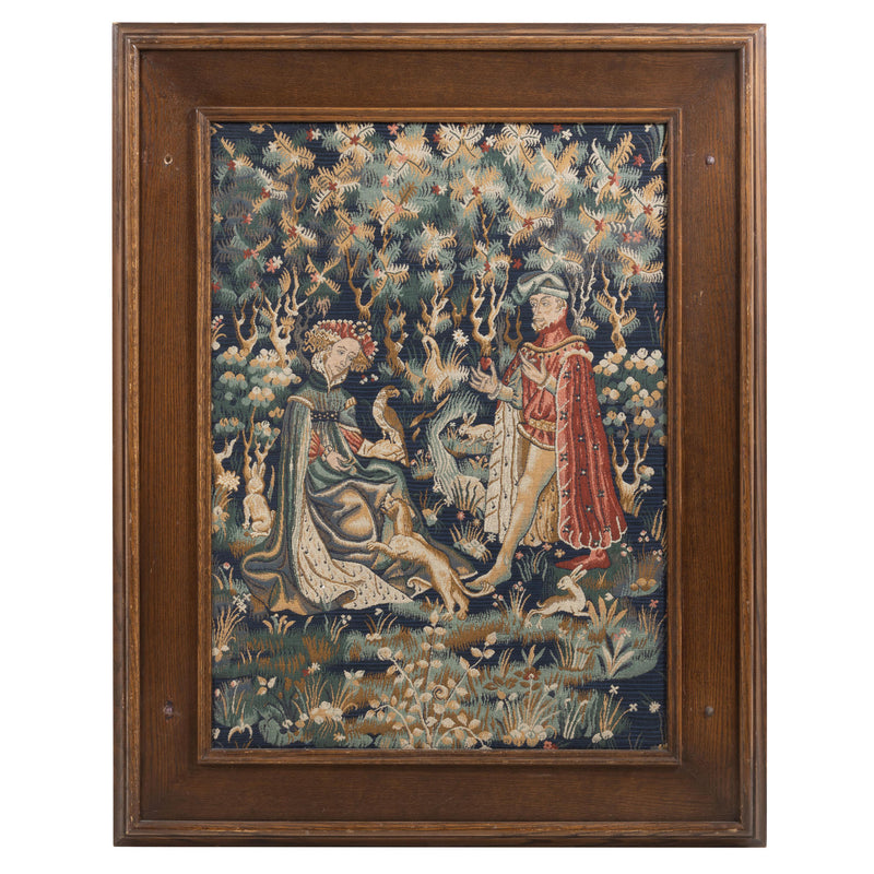Oak Framed Tapestry "The Gift of the Heart"