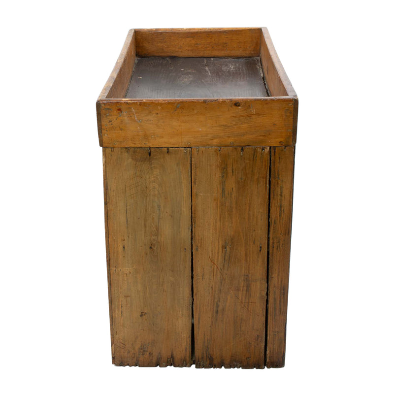 Pine Dry Sink with Interior Shelf