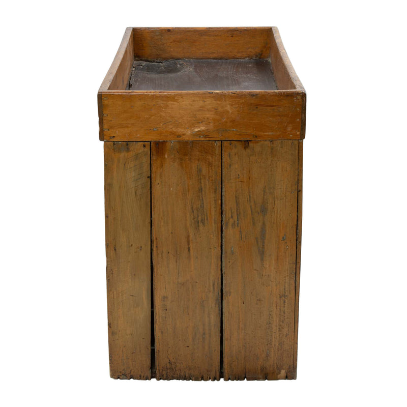 Pine Dry Sink with Interior Shelf