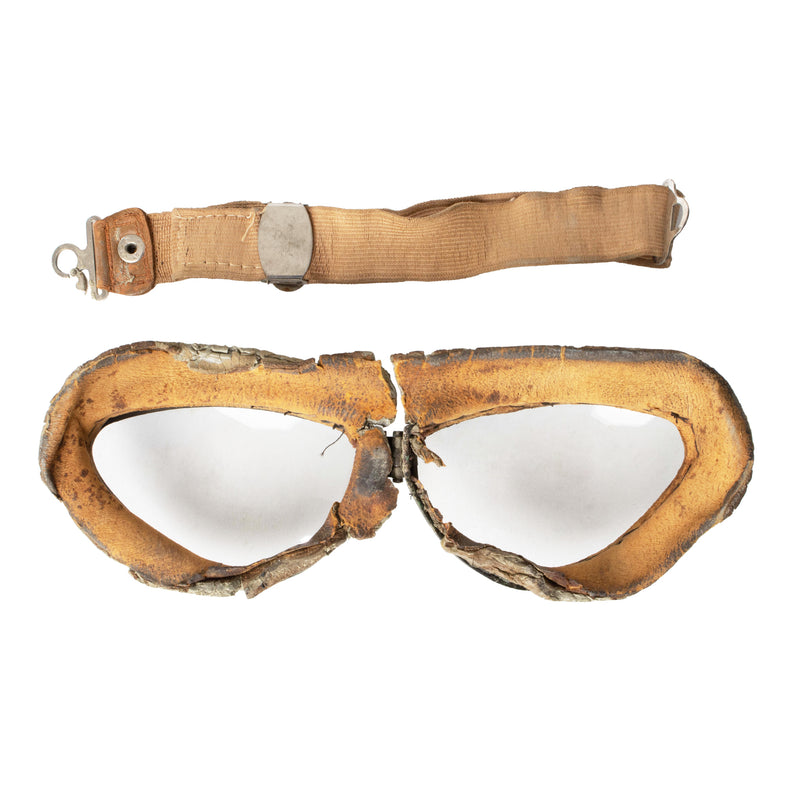 Pre WWII Pilot Goggles in Original Case