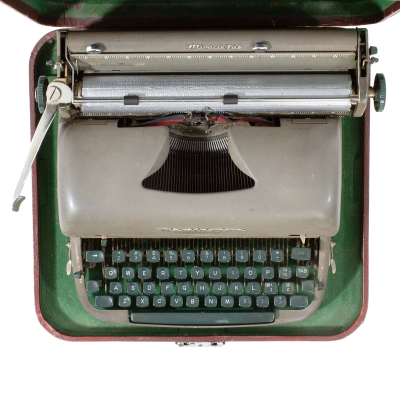 Remington "Office-Riter" Miracle Typewriter w/ Carrying Case