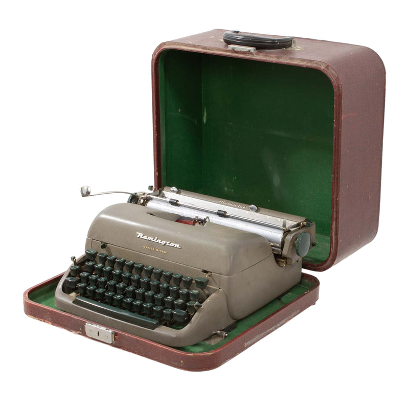 Remington "Office-Riter" Miracle Typewriter w/ Carrying Case