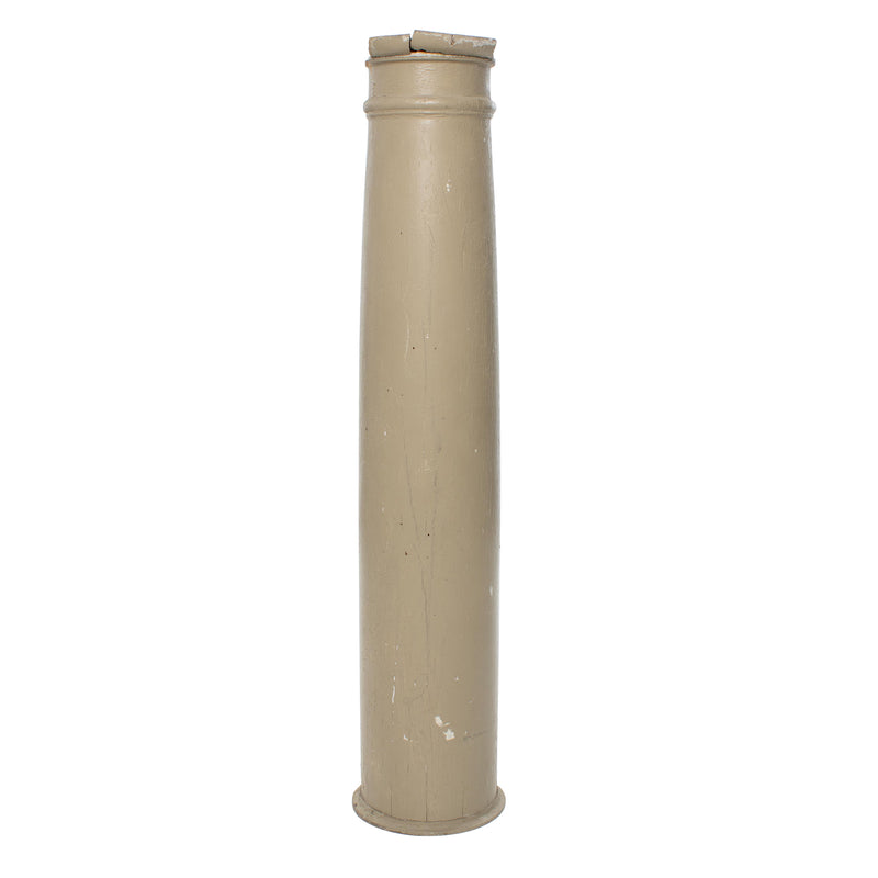 Round Painted Wood Pillar (As Is)