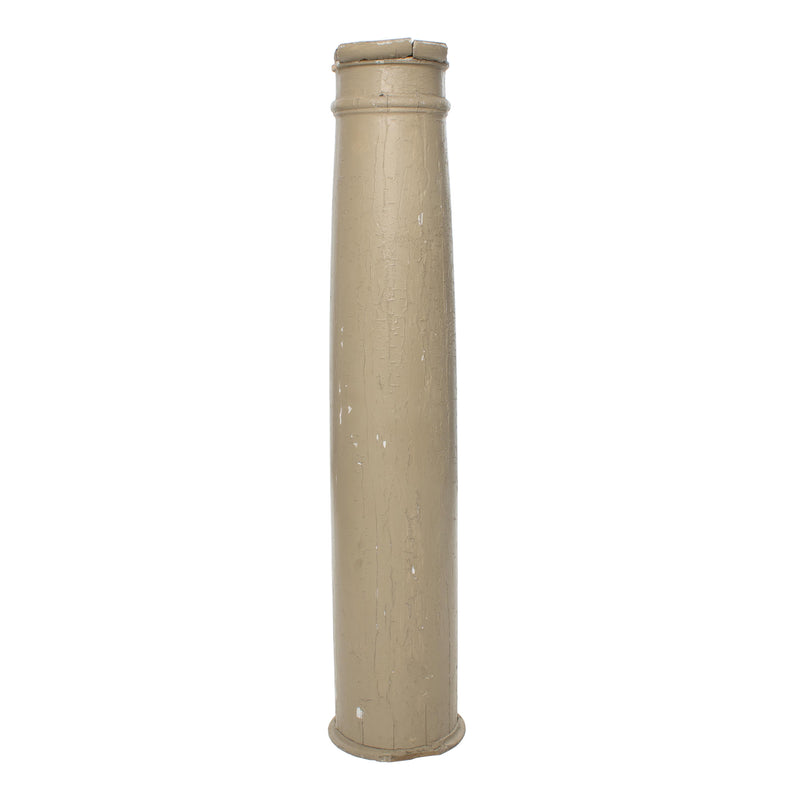 Round Painted Wood Pillar (As Is)