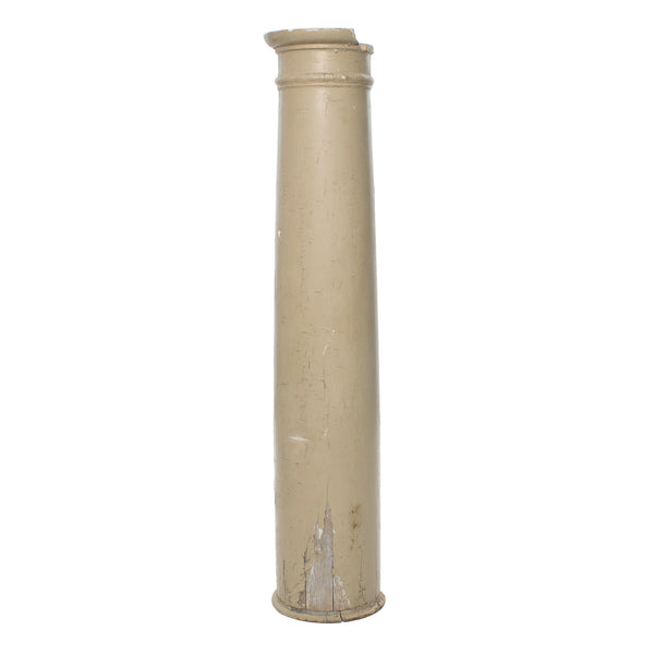 Round Painted Wood Pillar (As Is)