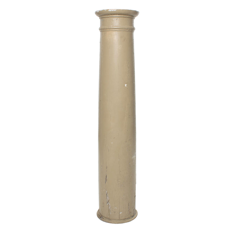Round Painted Wood Pillar (As Is)