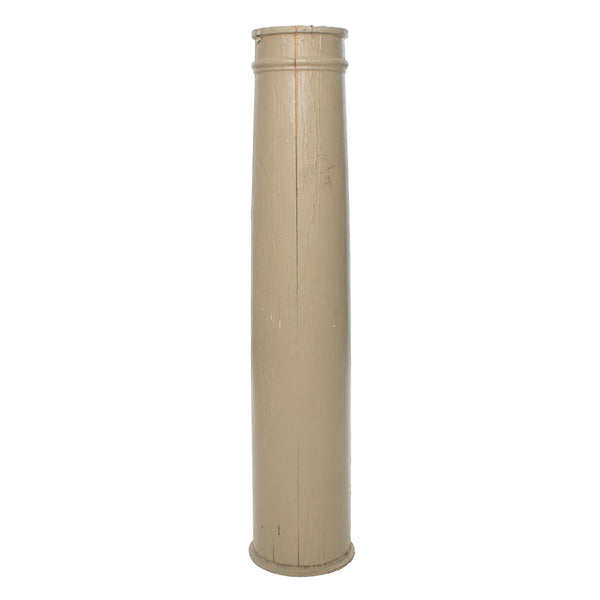 Round Painted Wood Pillar (As Is)