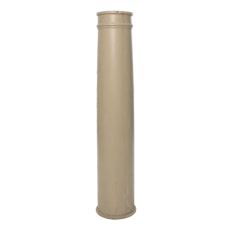 Round Painted Wood Pillar (As Is)