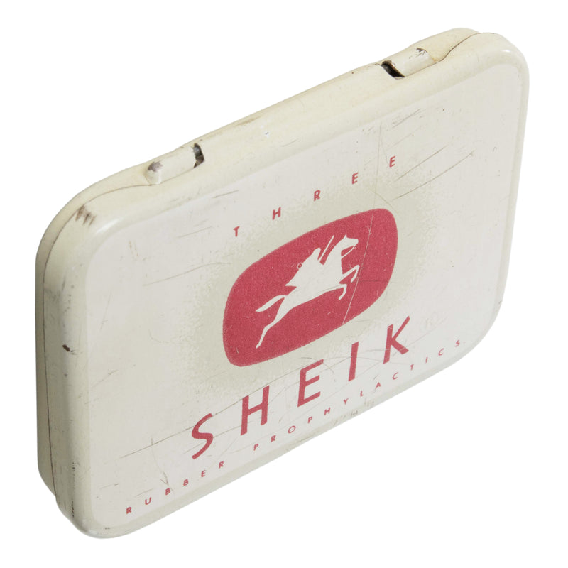 Sheik Condom Tin