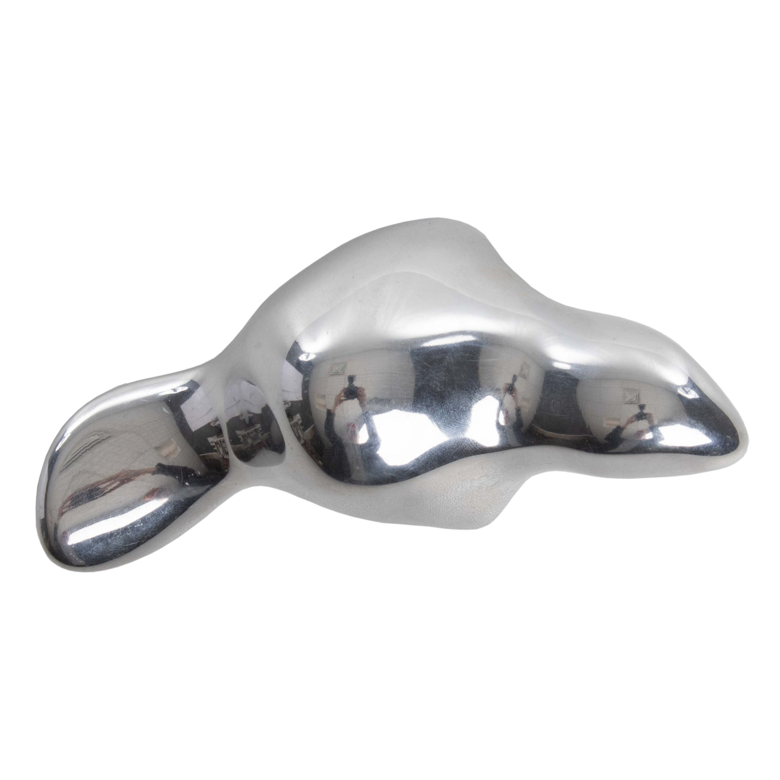 【 ホセルトン スカルプチャー】 カナダ製 アルミニウム 「ビーバー」 Vintage Miscellaneous: Aluminum Sculpture (Beaver