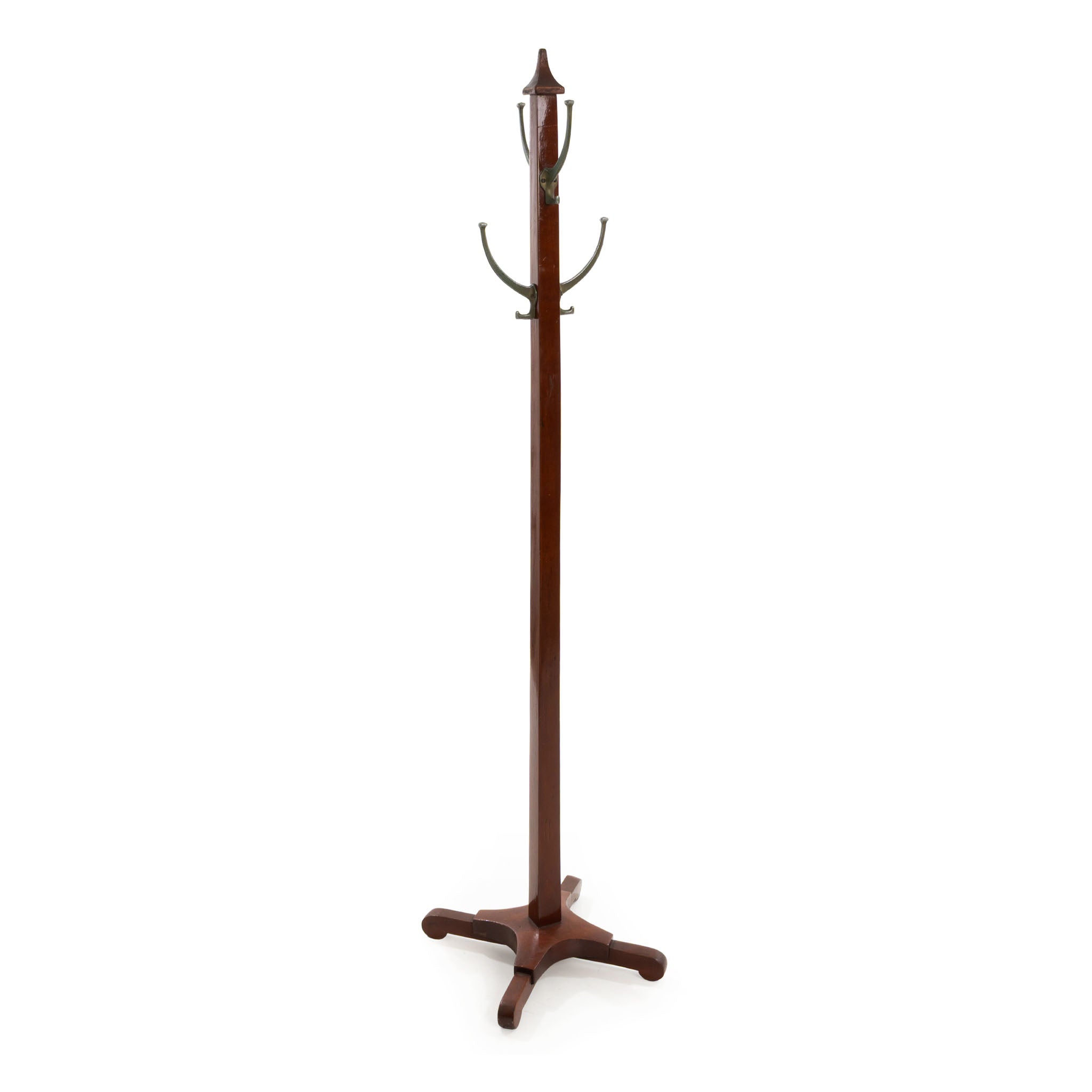 Small Coat Rack with 4 Hooks – Iron Crow