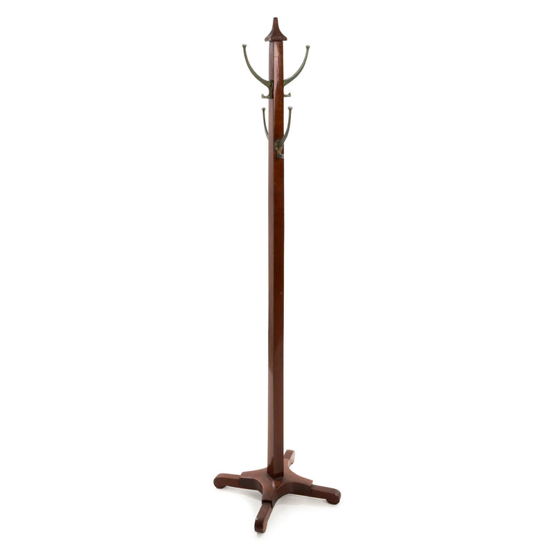 Small Coat Rack with 4 Hooks