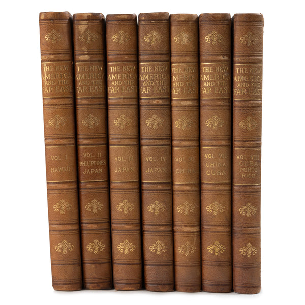 "The New American and The Far East" by G. Waldo Browne (Set of 7)