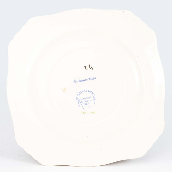 Royal Winton "Summertime" Bread & Butter Plate